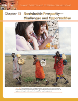 Sustainable Prosperity