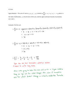 4.2 Area - UTEP Math