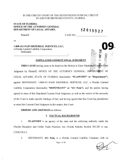 0 - Florida Attorney General