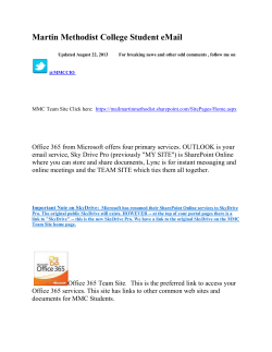 Martin Methodist College Student eMail