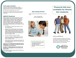 Information For AB540 Students