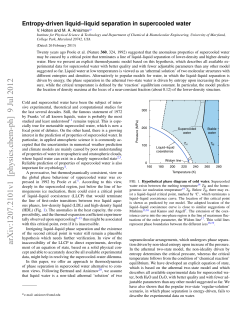 Entropy-driven liquid-liquid separation in