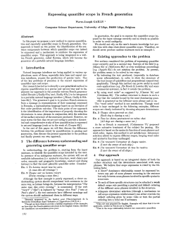 C88-1037 - Association for Computational Linguistics