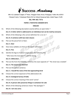 TET P1 English - Tetcoaching.net