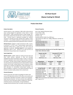 ICO Rust Guard (Epoxy Coating for Metal)