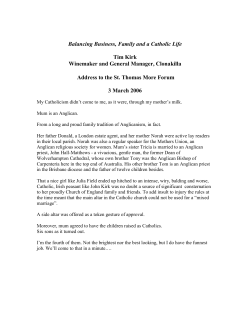 Balancing Business, Family and a Catholic Life