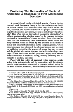Protecting the Rationality of Electoral Outcomes