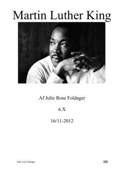 Martin Luther King