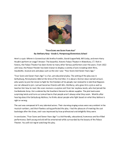 Four Score And Seven Years Ago