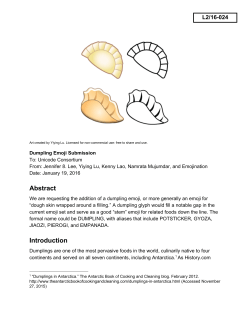 Dumpling Emoji Submission