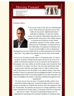 October - The Forwarders List of Attorneys