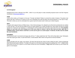 Rules - Laurier Athletics