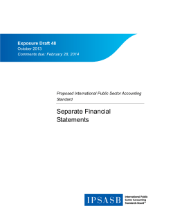 Separate Financial Statements