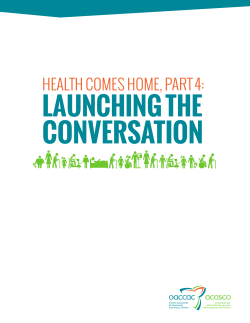 Launching the Conversation, Part 4