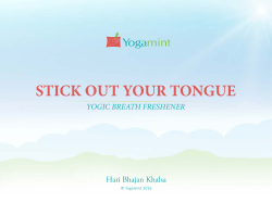 STICK OUT YOUR TONGUE