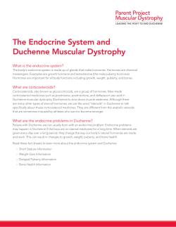 Endocrine Intro  - Parent Project Muscular Dystrophy