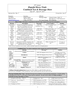 Horse Trials - Inland Empire Region