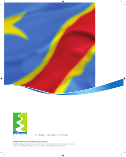 Benefits of Cooperation - Democratic Republic of Congo