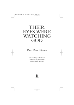 their eyes were watching god