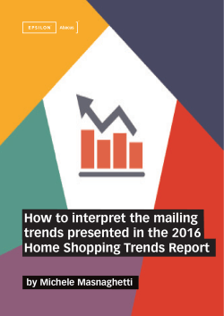 home shopping trends  - Direct Commerce Association