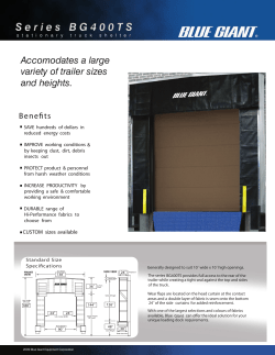 Accomodates a large variety of trailer sizes and heights.