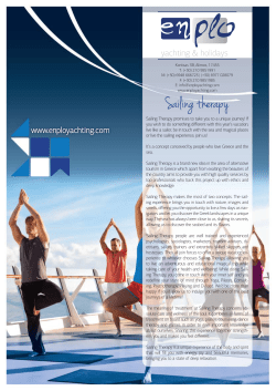 Sailing therapy - En Plo Yachting