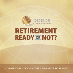 Free Retirement Guide - Dodds Wealth Advisors