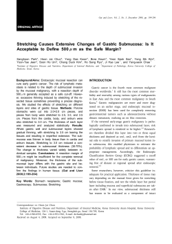 Stretching Causes Extensive Changes of Gastric