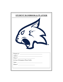 Student Handbook