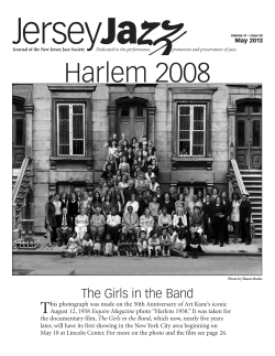 Harlem 2008 - The Girls in the Band