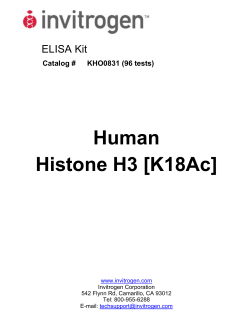 Human Histone H3 [K18Ac] - Thermo Fisher Scientific