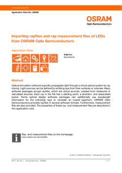 AN086_Importing rayfiles and ray
