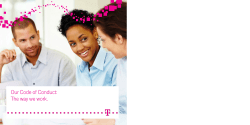 Our Code of Conduct: The way we work.