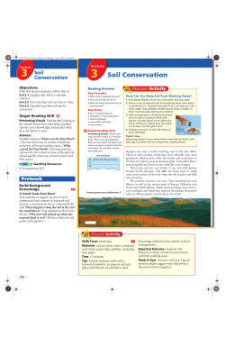 3 Soil Conservation