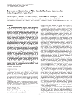 Expression and Localization of Alpha