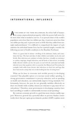 international influence - University of Pittsburgh Press