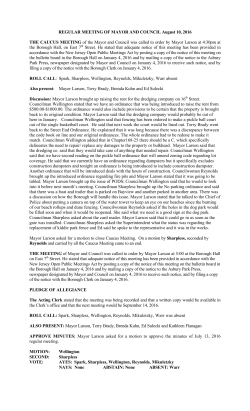 August Meeting - Barnegat Light