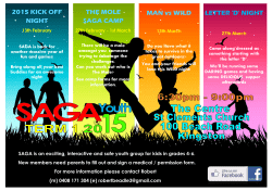 2015 KICK OFF NIGHT THE MOLE SAGA CAMP MAN vs WILD