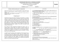 Modelo - Universidad Polit&eacute;cnica de Madrid