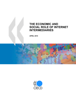 the economic and social role of internet intermediaries