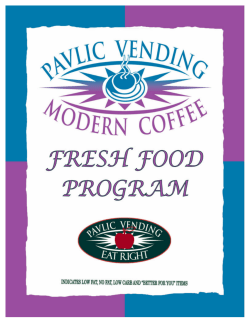 Pavlic Fresh Food Catalog (3.2MB PDF)