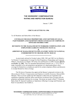 Coverage for Sole Proprietors and Partners of Legal Partnerships