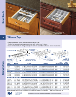 Drawer Inserts Tableware Trays Tableware Trays