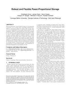 Robust and Flexible Power-Proportional Storage