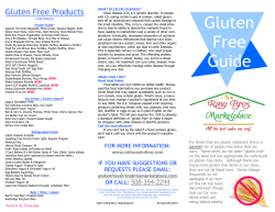 Gluten Free Products - Ring Bros. Marketplace