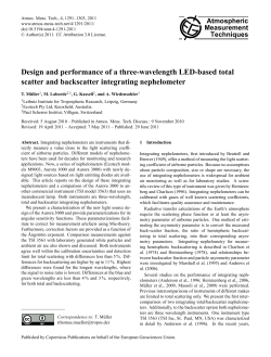 Design and performance of a three-wavelength LED