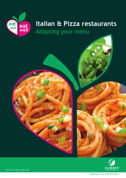 Healthy Italian food guide