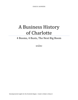 A Business History of Charlotte