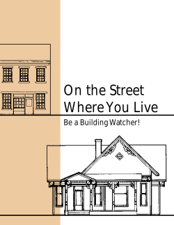 On the Street Where You Live