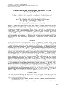 A Safety System for Zero Velocity Detection and Operator Alertness